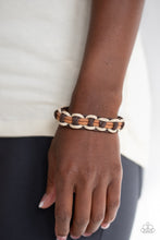 Load image into Gallery viewer, Don&#39;t Weave Me Hanging Brown Urban Bracelet
