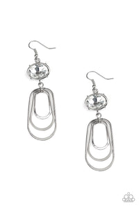 Drop-Dead Glamorous White Earrings