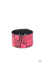 Load image into Gallery viewer, Paparazzi - It&#39;s a Jungle Out There - Pink Wrap Bracelet
