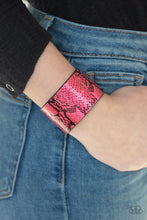 Load image into Gallery viewer, Paparazzi - It&#39;s a Jungle Out There - Pink Wrap Bracelet
