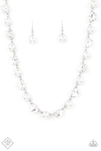 Load image into Gallery viewer, Go-Getter Gleam - White Rhinestone Necklace Paparazzi
