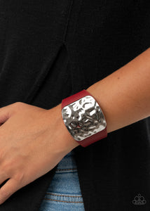 Brighten Up - Red Wrap Bracelet - Paparazzi