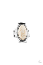 Load image into Gallery viewer, Paparazzi Desert Healer - Large White Oval Stone Ring
