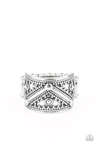 Paparazzi - Primal Patterns - Silver Ring