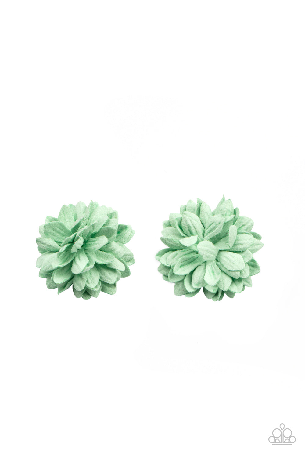 Paparazzi - Paper Paradise - Green Hair Clip