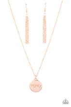 Load image into Gallery viewer, The Cool Mom - Rose Gold Necklace - Paparazzi
