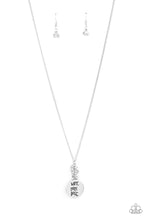 Load image into Gallery viewer, Words To Live By - Silver Necklace - Paparazzi
