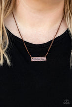 Load image into Gallery viewer, Joy Of Motherhood - Short Copper Necklace - Paparazzi
