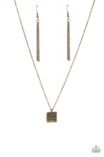 Load image into Gallery viewer, Chaos Coordinator - Brass Necklace - Funny - Papaprazzi
