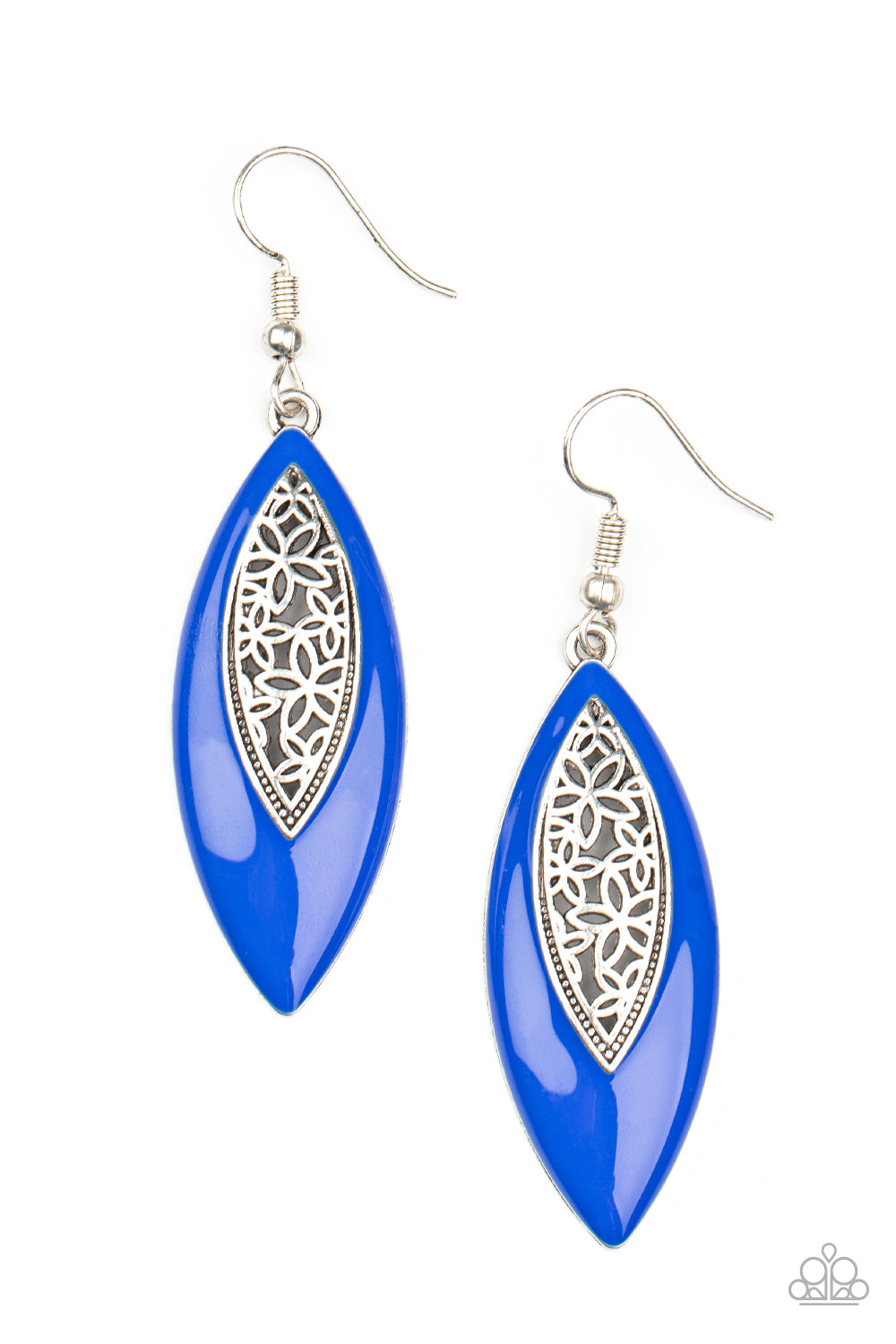 Paparazzi - Venetian Vanity - Blue Earrings