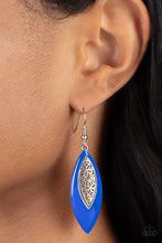 Load image into Gallery viewer, Paparazzi - Venetian Vanity - Blue Earrings
