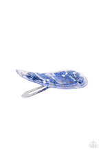 Load image into Gallery viewer, Paparazzi - Oh, My Stars and Stripes - Blue Star Hair Clip
