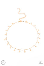 Load image into Gallery viewer, Paparazzi - Little Miss Americana - Gold Chocker Necklace
