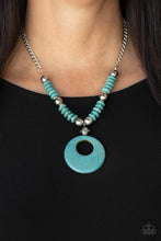 Load image into Gallery viewer, Paparazzi - Oasis Goddess - Blue Turquoise Necklace
