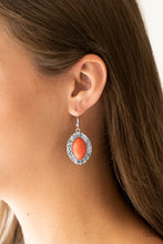 Load image into Gallery viewer, Paparazzi Aztec Horizons Orange Earrings
