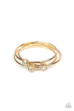 Load image into Gallery viewer, Paparazzi - Be All You Can Bedazzle - Gold or Pink Bangle Bracelet
