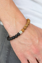 Load image into Gallery viewer, Paparazzi - Tuned In - Brown Urban Bracelet for Men or Women
