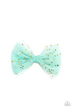 Load image into Gallery viewer, Paparazzi - Twinkly Tulle - Green Hair Clip
