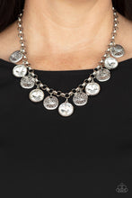 Load image into Gallery viewer, Paparazzi - Spot On Sparkle - White Rhinestone Necklace
