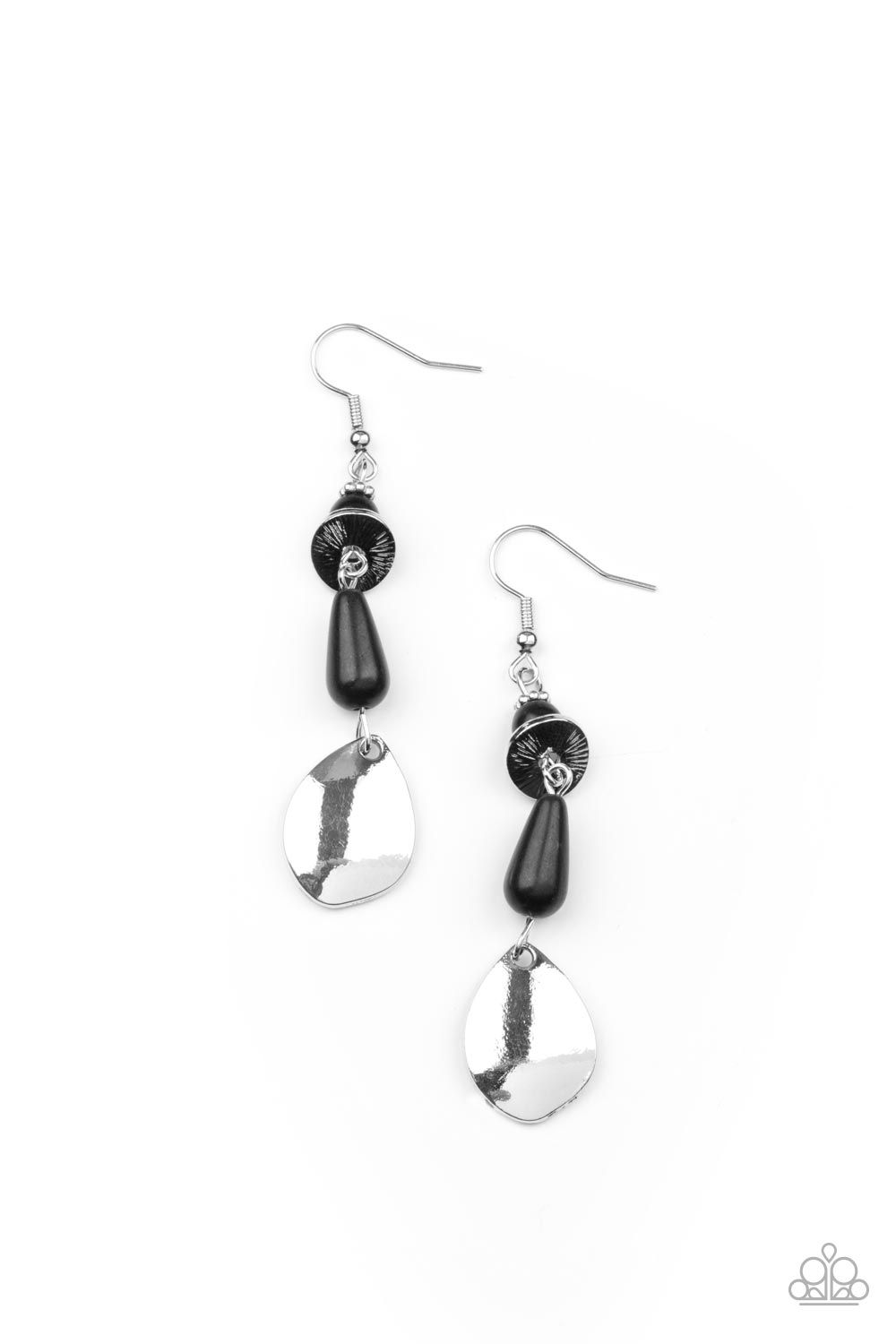 Artfully Artisan - Black Earrings - Paparazzi