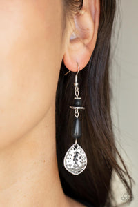 Artfully Artisan - Black Earrings - Paparazzi