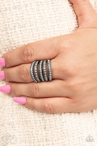 Paparazzi - Empirical Sparkle - Fashion Fix - White Ring