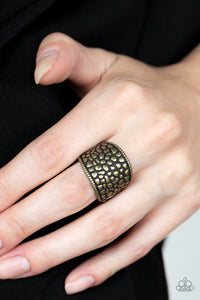 Paparazzi - Dotted Decorum - Brass Ring