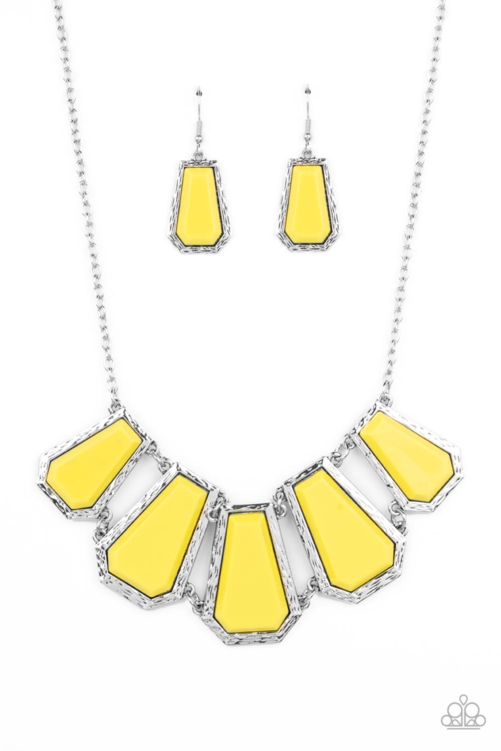 Stellar Heiress - Yellow Necklace - Paparazi