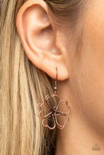 Load image into Gallery viewer, Time to GROW - Copper Floral Necklace - Paparazzi
