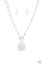 Load image into Gallery viewer, Paparazzi - Tag Out - Silver Necklace
