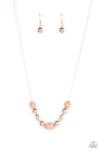 Load image into Gallery viewer, Paparazzi - Space Glam - Rose Gold Necklace
