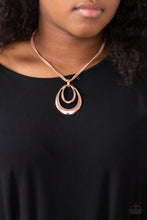 Load image into Gallery viewer, Paparazzi - Suburban Storm - Copper Necklace
