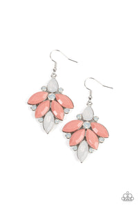 Fantasy Flair - Pink Rhinestone Earrings - Paparazzi