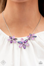 Load image into Gallery viewer, Meadow Muse - Purple Floral Necklace - Fashion Fix Glimpses of Malibu - June 2022
