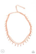 Load image into Gallery viewer, Paparazzi - Monochromatic Magic - Rose Gold Chocker Necklace
