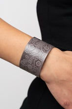 Load image into Gallery viewer, Rosy Wrap Up - Silver Wrap Bracelet - Paparazzi
