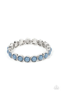 Lets be Buds - Blue Stretch Bracelet - Paparazzi