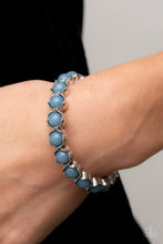 Load image into Gallery viewer, Lets be Buds - Blue Stretch Bracelet - Paparazzi
