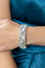 Load image into Gallery viewer, Paparazzi - Full Body Chills - White Bracelet - LOP March 2022
