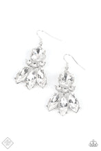 Load image into Gallery viewer, To Have and to SPARKLE - White Earrings - Fiercely 5th Avenue - Fashion Fix - May 2022
