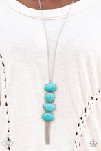 Load image into Gallery viewer, Hidden Lagoon - Blue Turquoise Necklace - Fashion Fix - SSF0522
