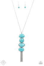 Load image into Gallery viewer, Hidden Lagoon - Blue Turquoise Necklace - Fashion Fix - SSF0522
