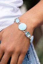 Load image into Gallery viewer, Dreamscape Dazzle - Blue Bracelet - Fashion Fix - Glimpses of Malibu -May 2022
