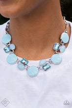 Load image into Gallery viewer, Dreaming in MULTICOLOR - Blue Necklace - Fashion Fix Glimpses of Malibu - May 2022
