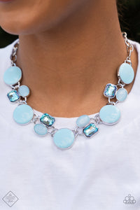 Dreaming in MULTICOLOR - Blue Necklace - Fashion Fix Glimpses of Malibu - May 2022