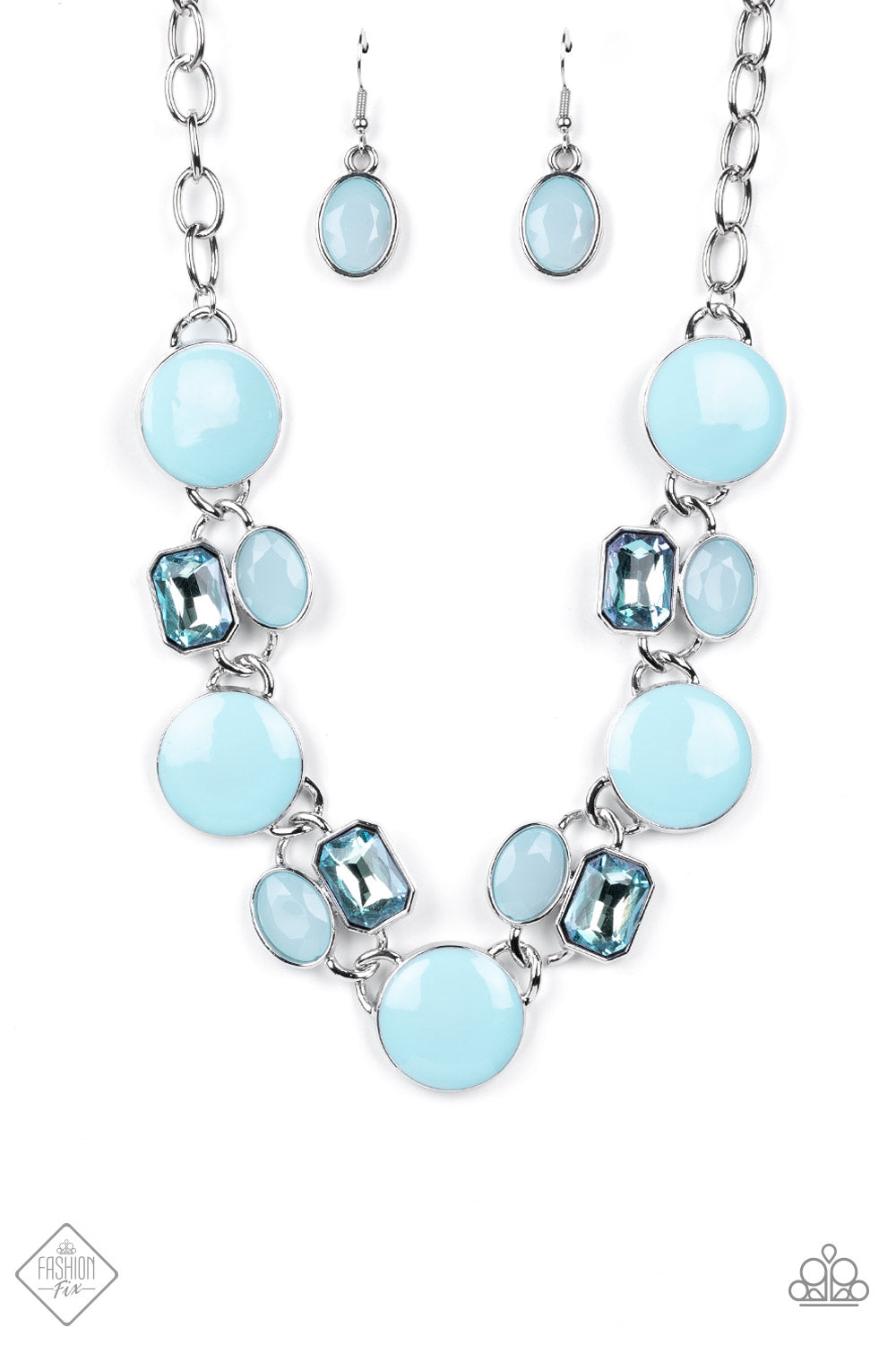 Dreaming in MULTICOLOR - Blue Necklace - Fashion Fix Glimpses of Malibu - May 2022