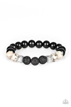 Load image into Gallery viewer, Mantra White Lava Rock Beads Bracelet
