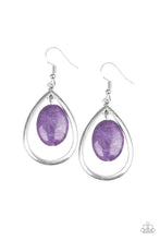 Load image into Gallery viewer, Seasonal Simplicity Purple Earrings
