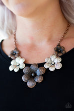 Load image into Gallery viewer, Paparazzi Secret Garden Multicolor Flower Necklace
