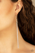 Load image into Gallery viewer, Shimmery Streamers Earrings - Gold or Silver
